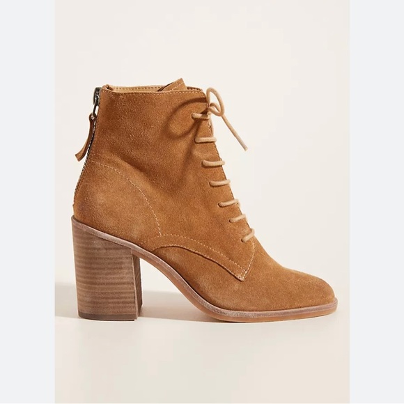 Dolce Vita Drew Tan Suede Ankle Boot 9.5 - Picture 1 of 8